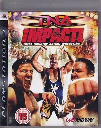 TNA Impact Total Nonstop Action Wrestling - PS3 (B Grade) (Genbrug)